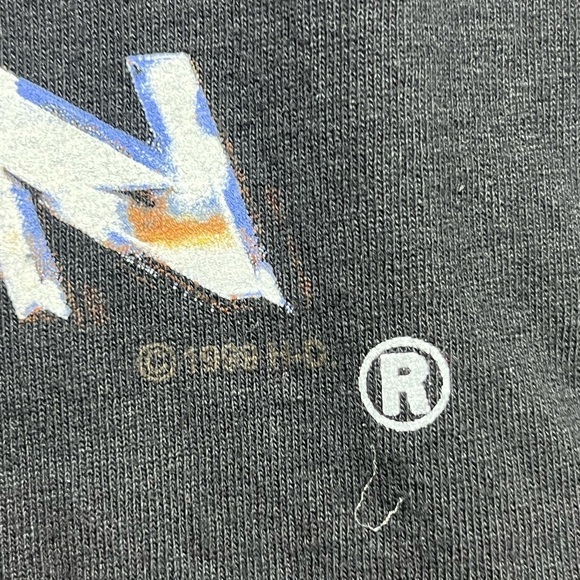 Harley Davidson Vintage Made in Canada Steve Drane 1996/2001 Insane Print Shirt - Picture 4 of 11